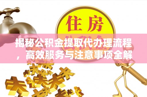 湘潭揭秘公积金提取代办理流程，高效服务与注意事项全解析